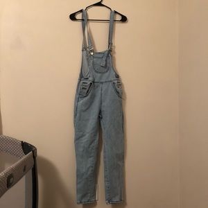 Light wash overalls (maternity or normal)